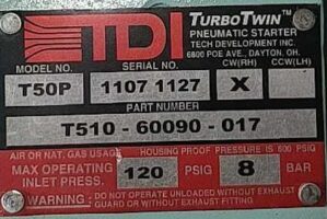 TDI AIR STARTER T50P