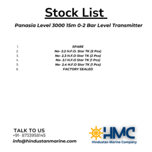 PANASIA LEVEL 3000 15M 0-2 BAR LEVEL TRANSMITTER