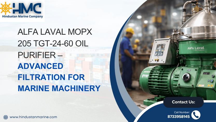 ALFA LAVAL MOPX 205 TGT-24-60 Oil Purifier – Advanced Filtration for Marine Machinery