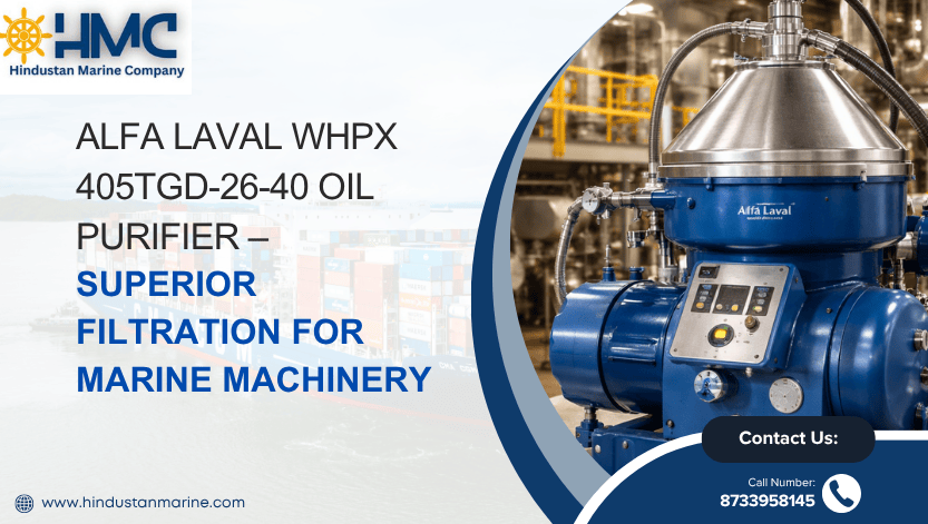 ALFA LAVAL WHPX 405TGD-26-40 Oil Purifier – Superior Filtration for Marine Machinery