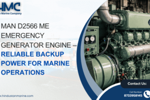 MAN D2566 ME Emergency Generator Engine – Reliable Backup Power for Marine Operations