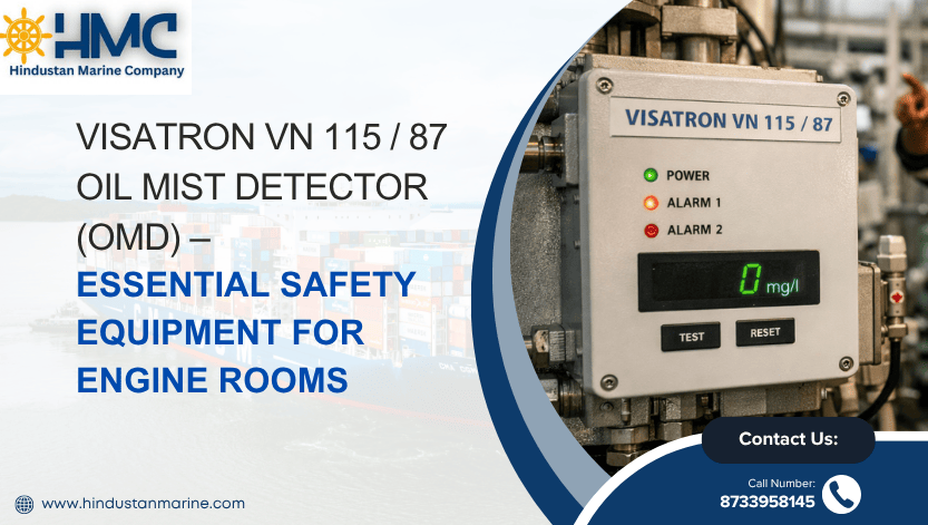 VISATRON VN 115 87 Oil Mist Detector (OMD) – Essential Safety Equipment for Engine Rooms