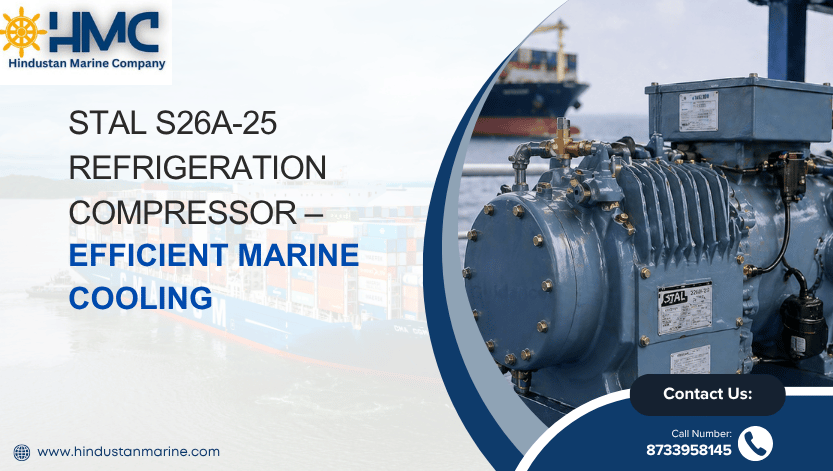 STAL S26A-25 Refrigeration Compressor – Efficient Marine Cooling
