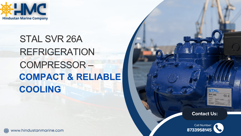 STAL SVR 26A Refrigeration Compressor – Compact & Reliable Cooling