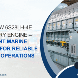 MAN B&W 6S28LH-4E Auxiliary Engine – Efficient Marine Power for Reliable Vessel Operations