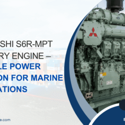 Mitsubishi S6R-MPT Auxiliary Engine – Reliable Power Solution for Marine Applications