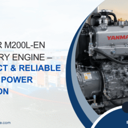 YANMAR M200L-EN Auxiliary Engine – Compact & Reliable Marine Power Solution