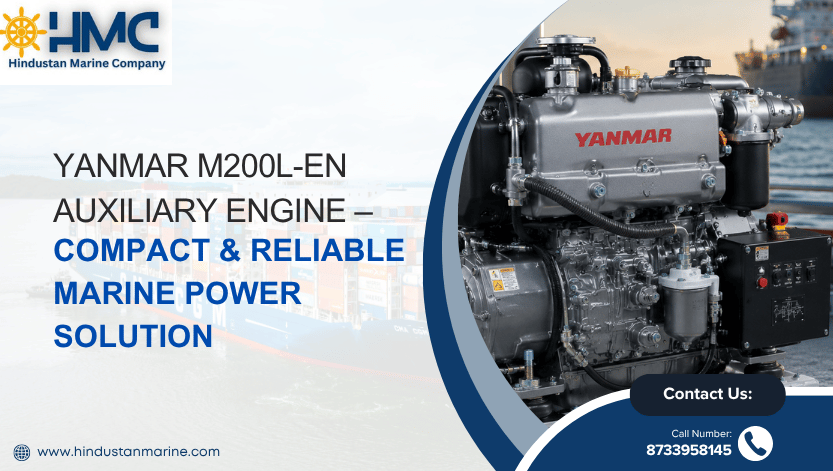 YANMAR M200L-EN Auxiliary Engine – Compact & Reliable Marine Power Solution