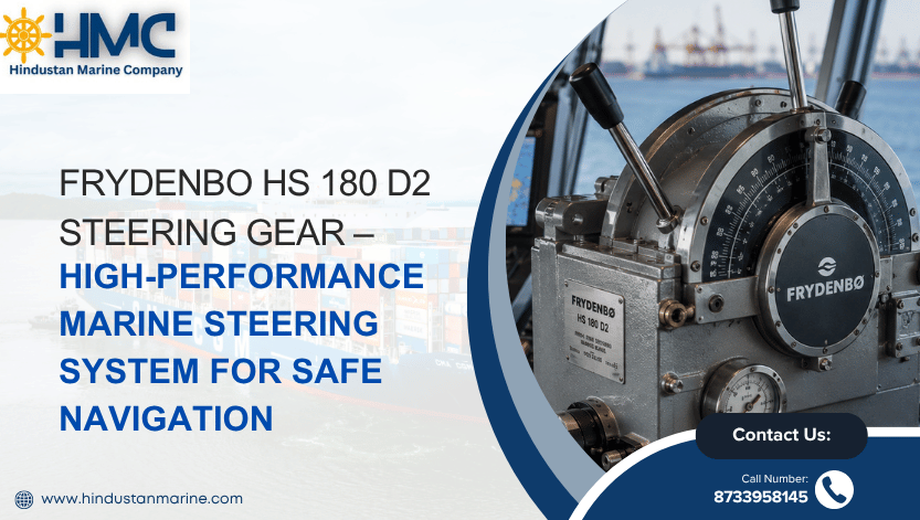 FRYDENBO HS 180 D2 Steering Gear – High-Performance Marine Steering System for Safe Navigation