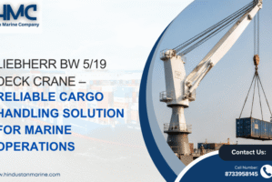 LIEBHERR BW 5/19 Deck Crane – Reliable Cargo Handling Solution for Marine Operations