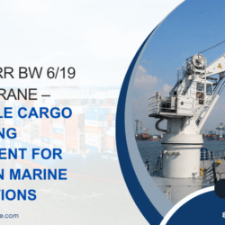 LIEBHERR BW 6/19 Deck Crane – Reliable Cargo Handling Equipment for Modern Marine Operations