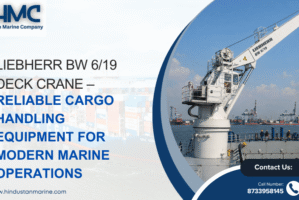LIEBHERR BW 6/19 Deck Crane – Reliable Cargo Handling Equipment for Modern Marine Operations