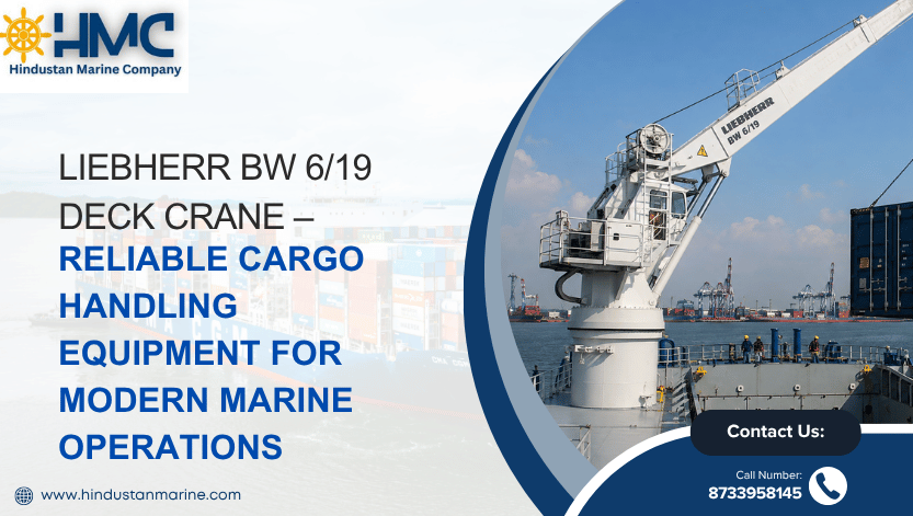 LIEBHERR BW 6/19 Deck Crane – Reliable Cargo Handling Equipment for Modern Marine Operations