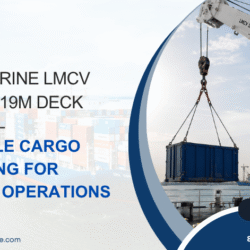 NOR MARINE LMCV 1610-5T-19M Deck Crane – Reliable Cargo Handling for Marine Operations