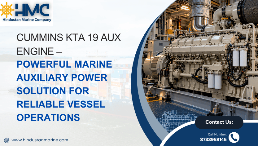 CUMMINS KTA 19 Aux Engine – Powerful Marine Auxiliary Power Solution for Reliable Vessel Operations