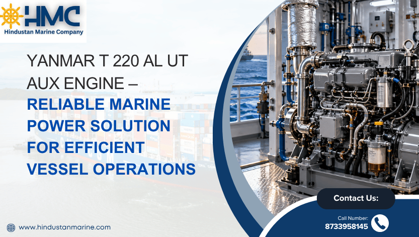 YANMAR T 220 AL UT Aux Engine – Reliable Marine Power Solution for Efficient Vessel Operations
